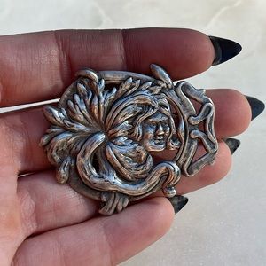 Vintage Sterling Silver Brooch